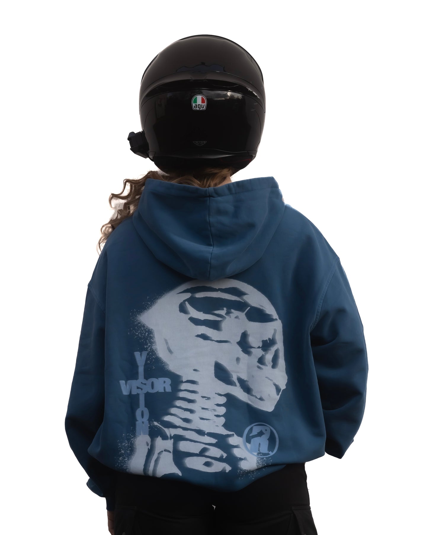 PISTA SKULL RETRO HOODIE