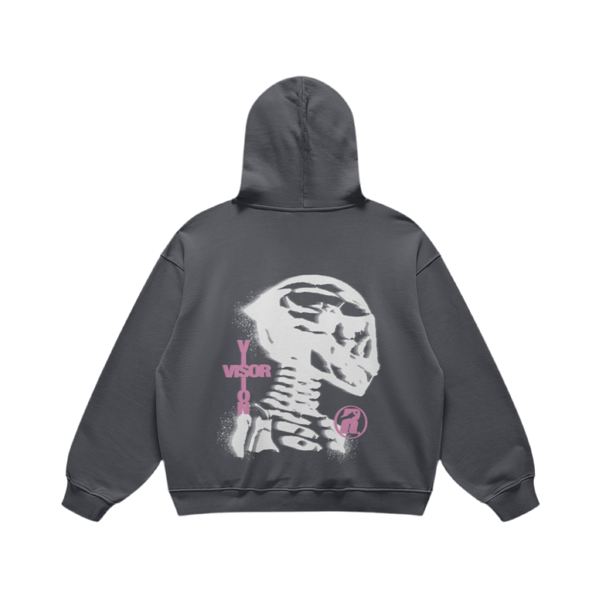 PISTA SKULL RETRO HOODIE