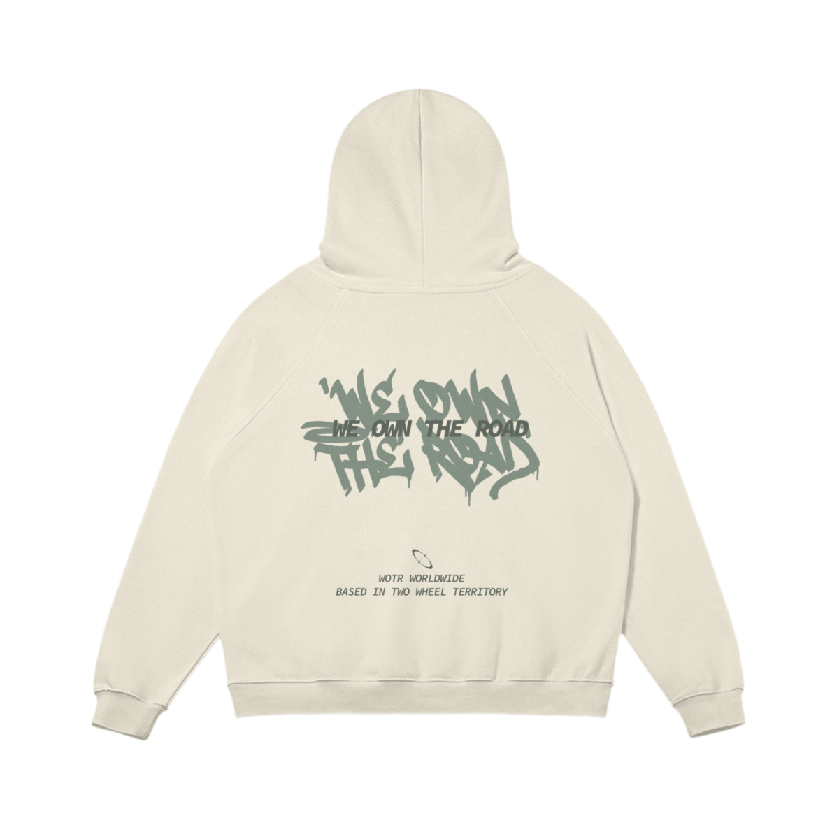 GRAFFITI FLEECE LINED HOODIE