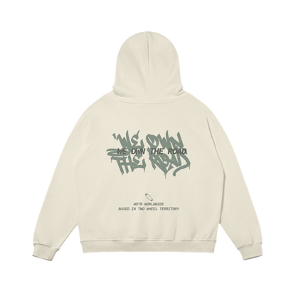 GRAFFITI FLEECE LINED HOODIE