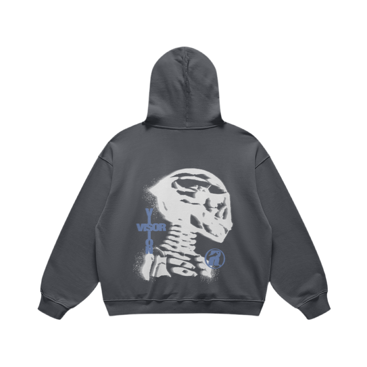 PISTA SKULL RETRO HOODIE